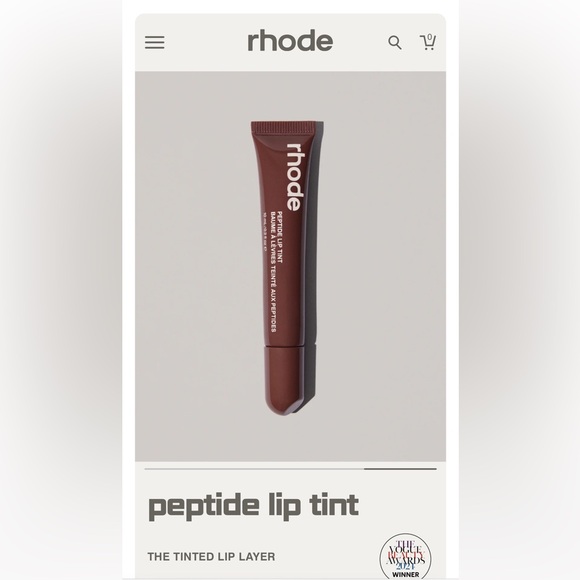 RHODE Espresso Peptide Lip Tint - Picture 2 of 7